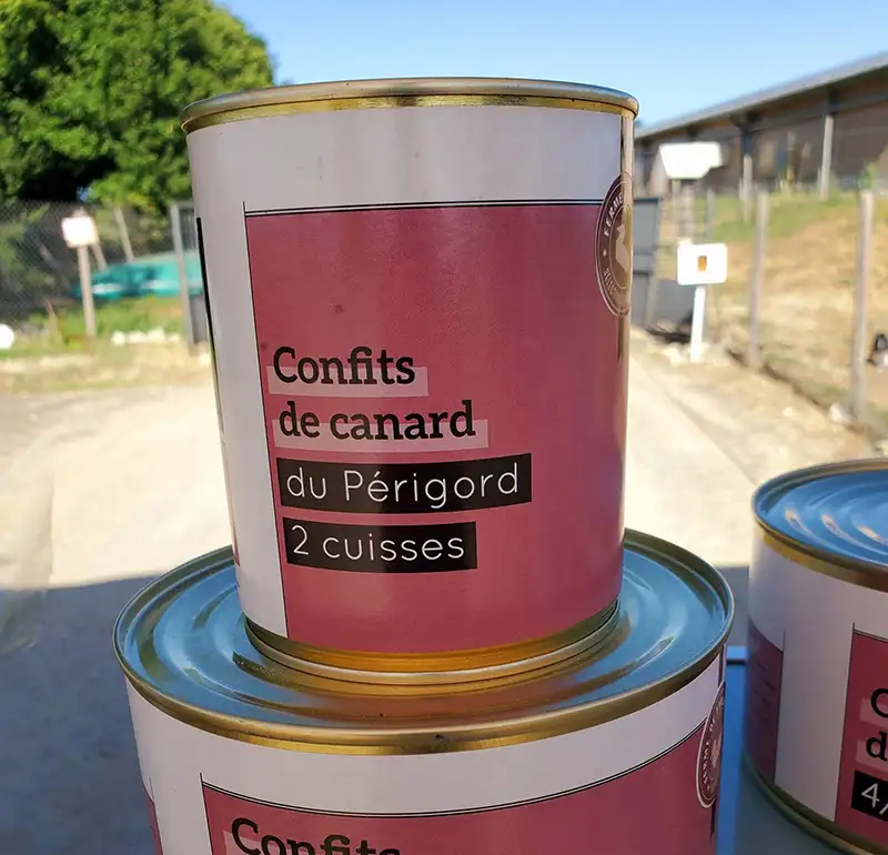 Confit de canard 2 cuisses