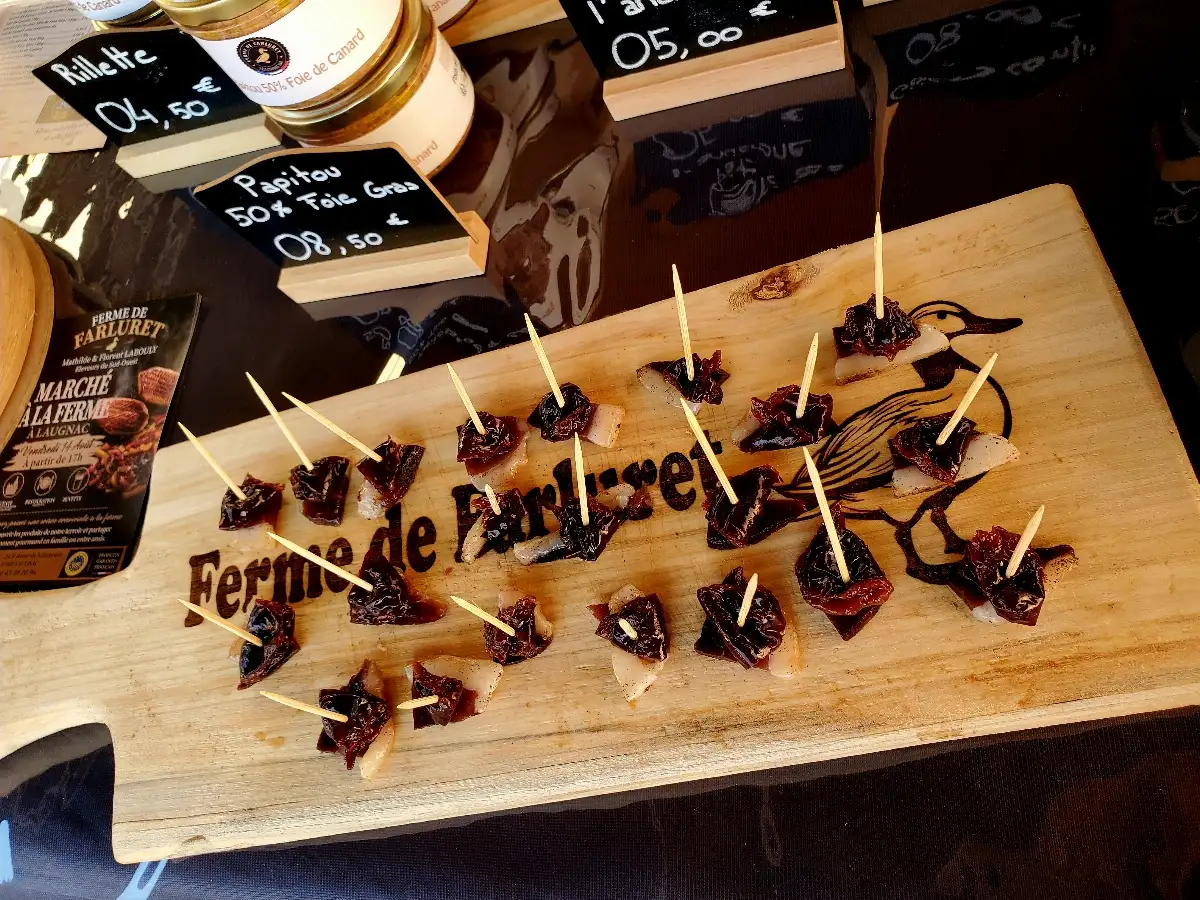 Magret de canard séché